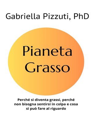 cover image of Pianeta Grasso